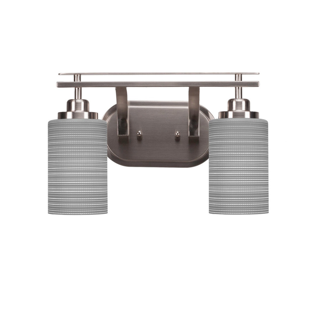Toltec Odyssey 2612-bn-4062 Bath Vanity Light 15 in. wide - Brushed Nickel