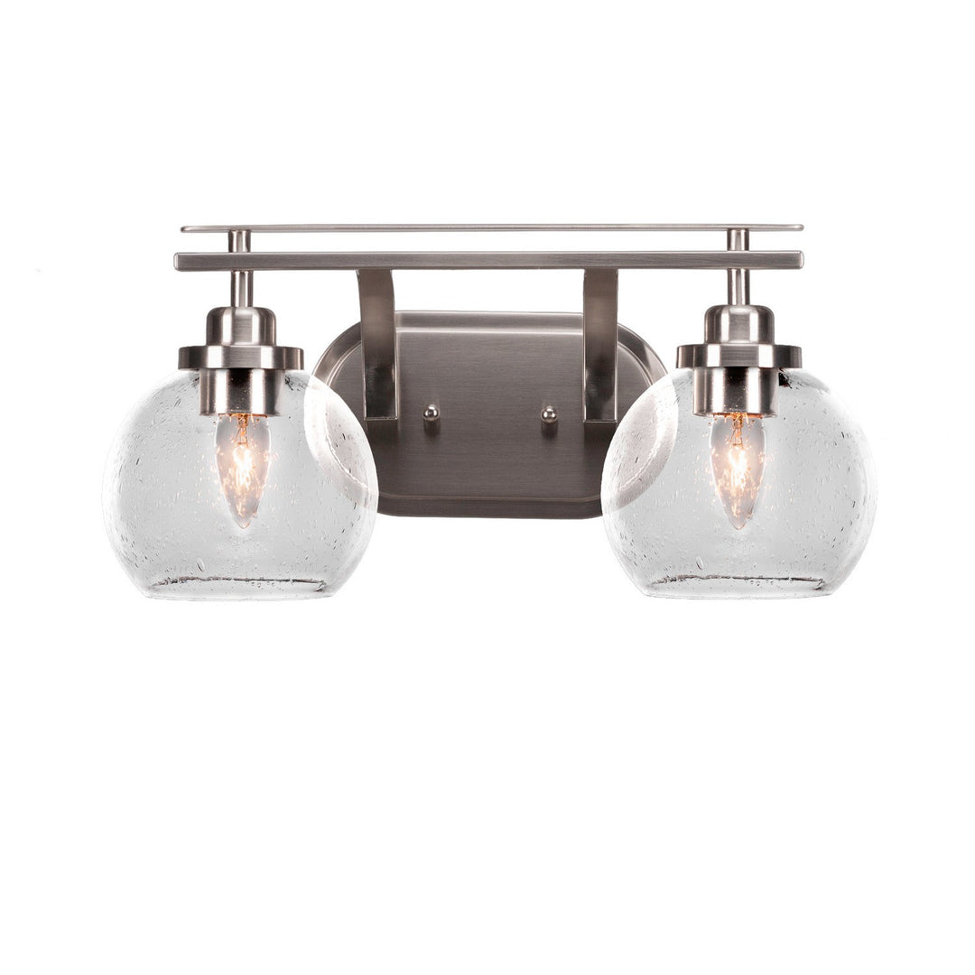 Toltec Odyssey 2612-bn-4100 Bath Vanity Light 17 in. wide - Brushed Nickel