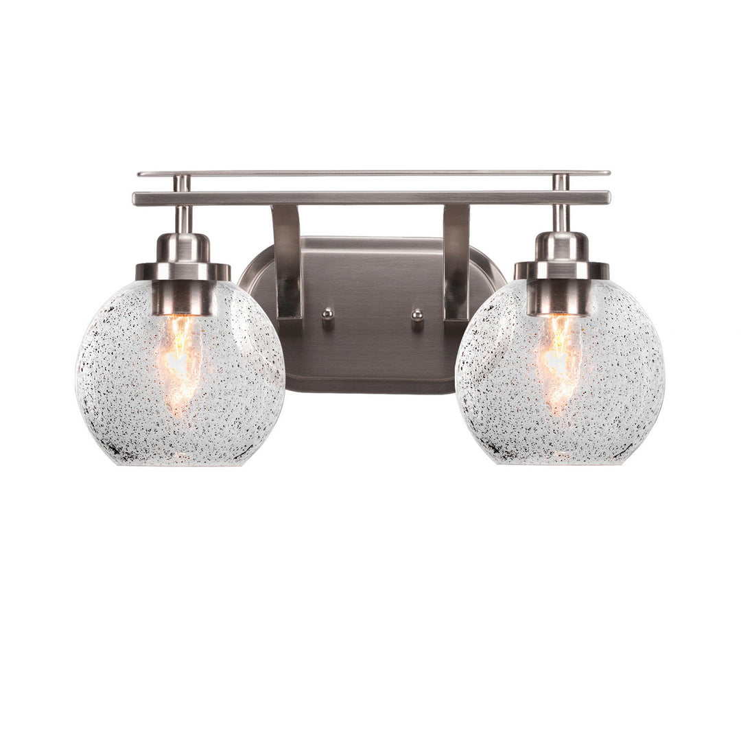 Toltec Odyssey 2612-bn-4102 Bath Vanity Light 17 in. wide - Brushed Nickel