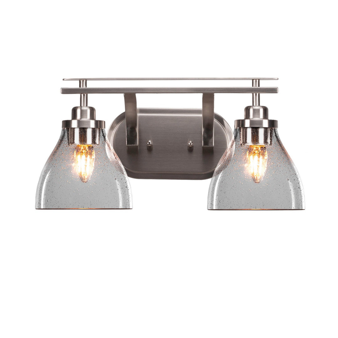 Toltec Odyssey 2612-bn-4760 Bath Vanity Light 18 in. wide - Brushed Nickel
