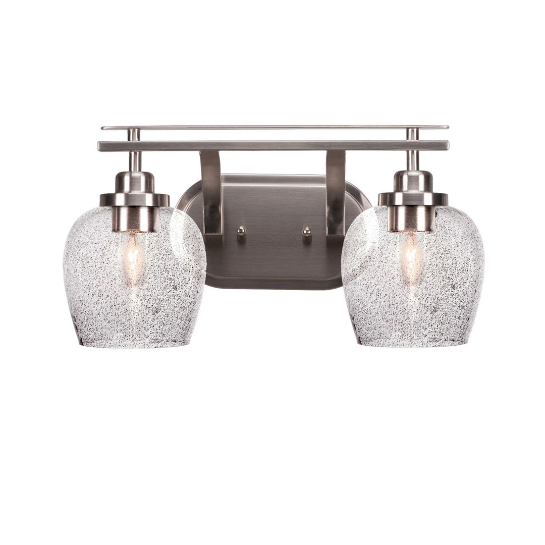 Toltec Odyssey 2612-bn-4812 Bath Vanity Light 17 in. wide - Brushed Nickel