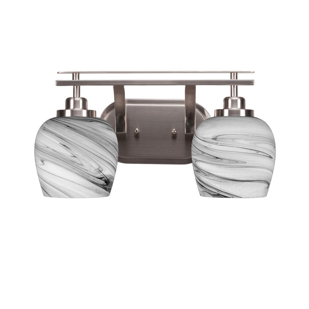 Toltec Odyssey 2612-bn-4819 Bath Vanity Light 17 in. wide - Brushed Nickel