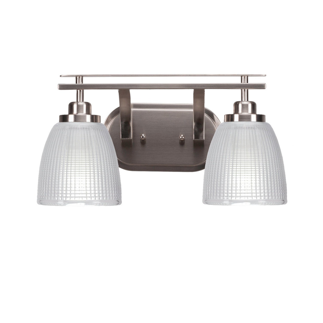 Toltec Odyssey 2612-bn-500 Bath Vanity Light 16 in. wide - Brushed Nickel