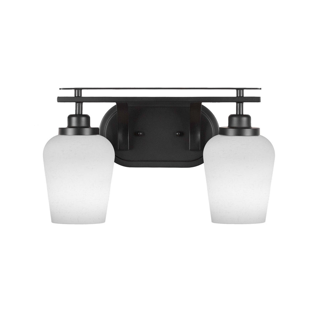Toltec Odyssey 2612-mb-211 Bath Vanity Light 16 in. wide - Matte Black