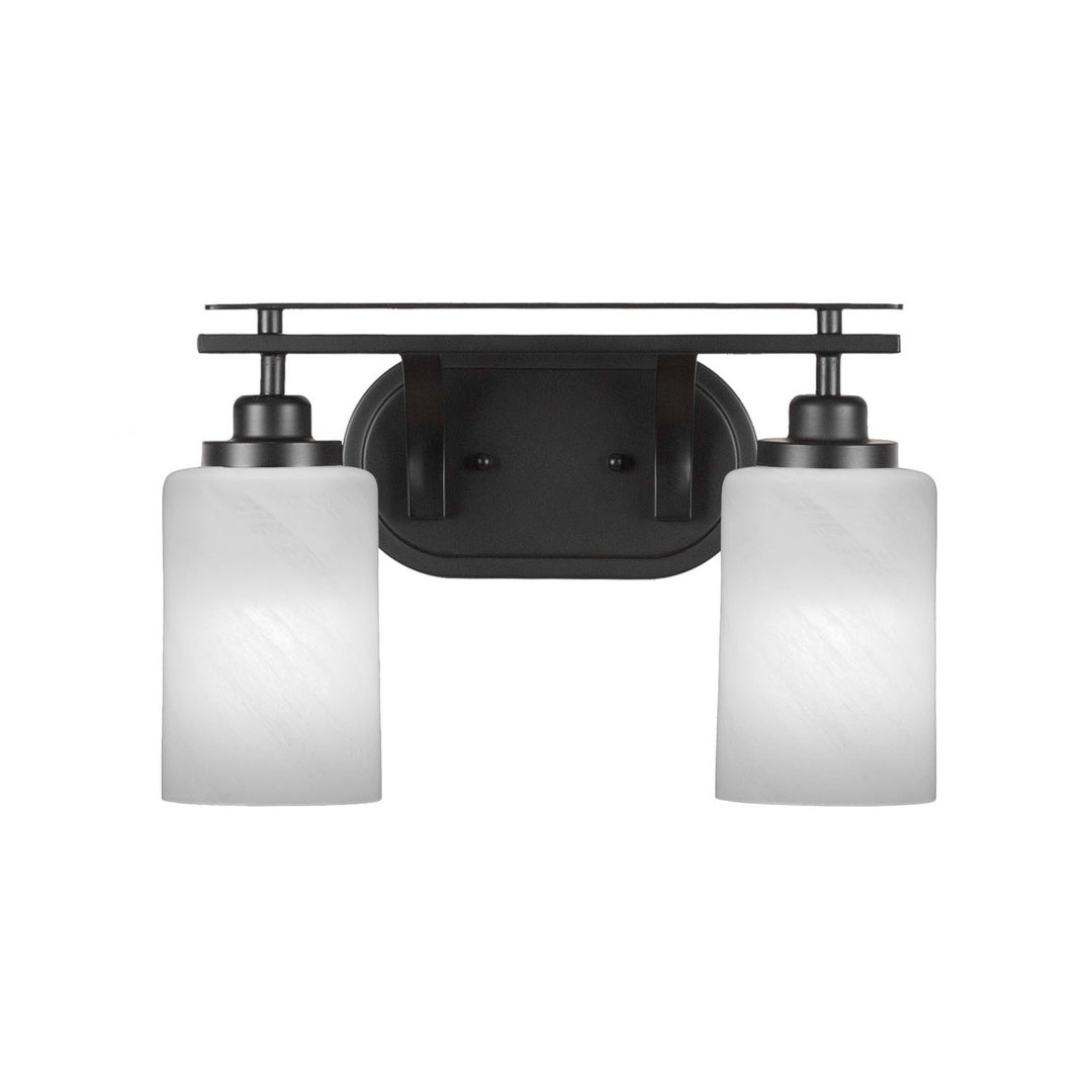 Toltec Odyssey 2612-mb-3001 Bath Vanity Light 15 in. wide - Matte Black