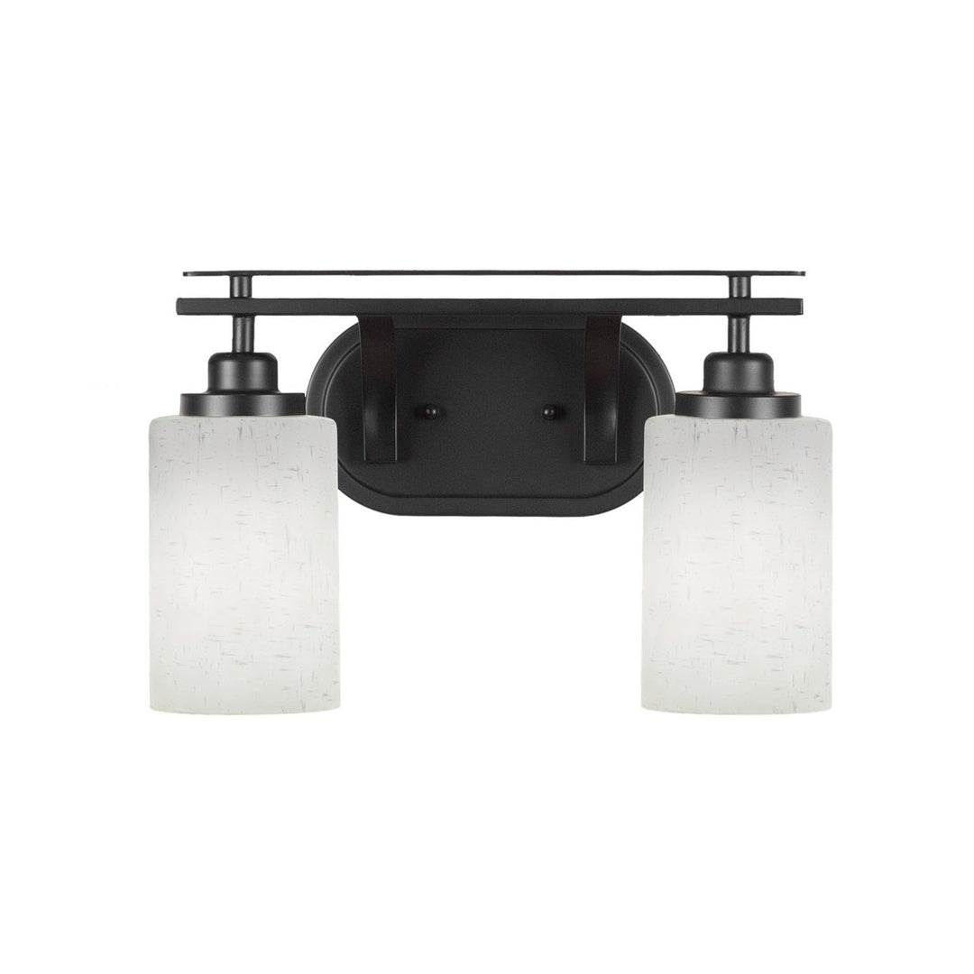 Toltec Odyssey 2612-mb-310 Bath Vanity Light 15 in. wide - Matte Black