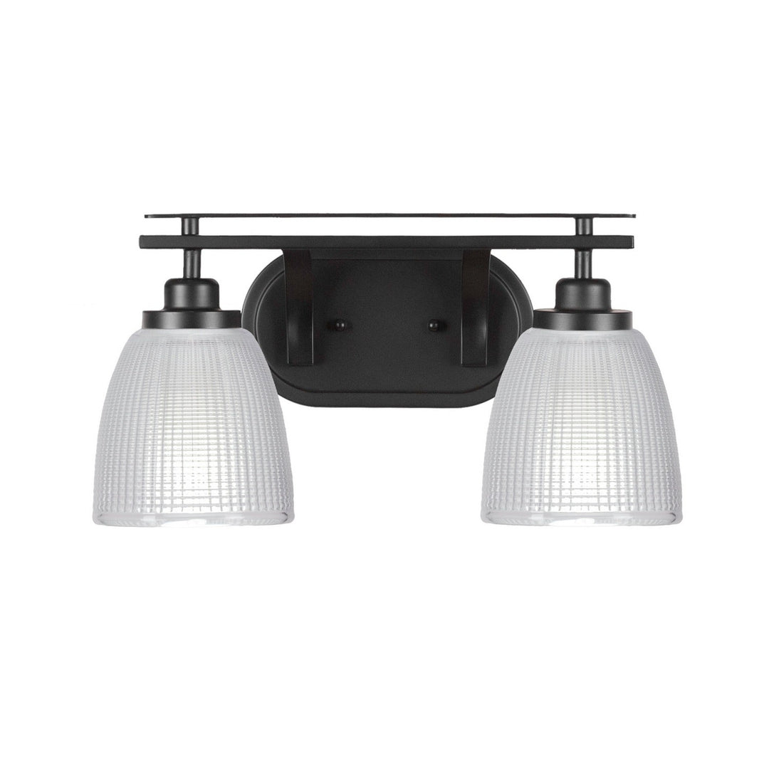 Toltec Odyssey 2612-mb-500 Bath Vanity Light 16 in. wide - Matte Black