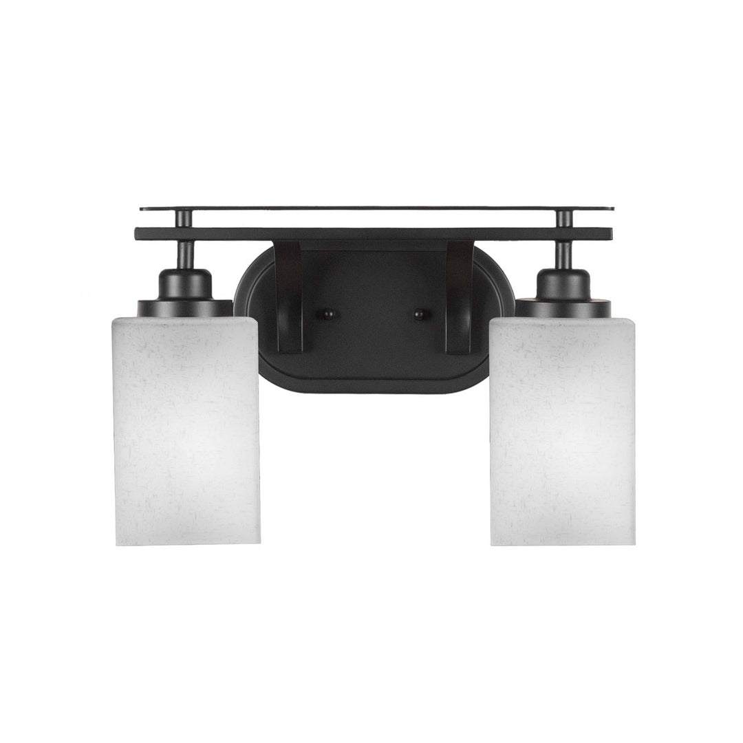 Toltec Odyssey 2612-mb-531 Bath Vanity Light 15 in. wide - Matte Black