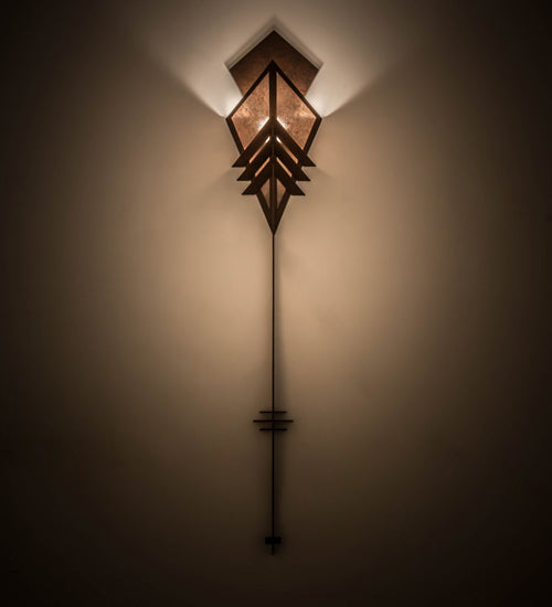 Meyda Tiffany Zaira 116486 Wall Light - Rust