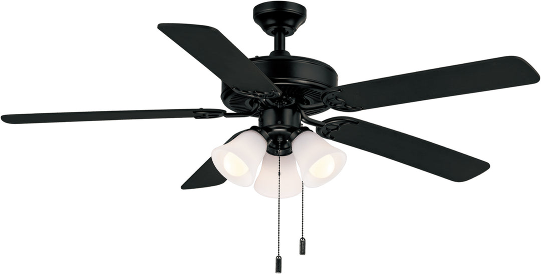 Wind River Fan Company Dalton WR1422MB Ceiling Fan 52 - Matte Black