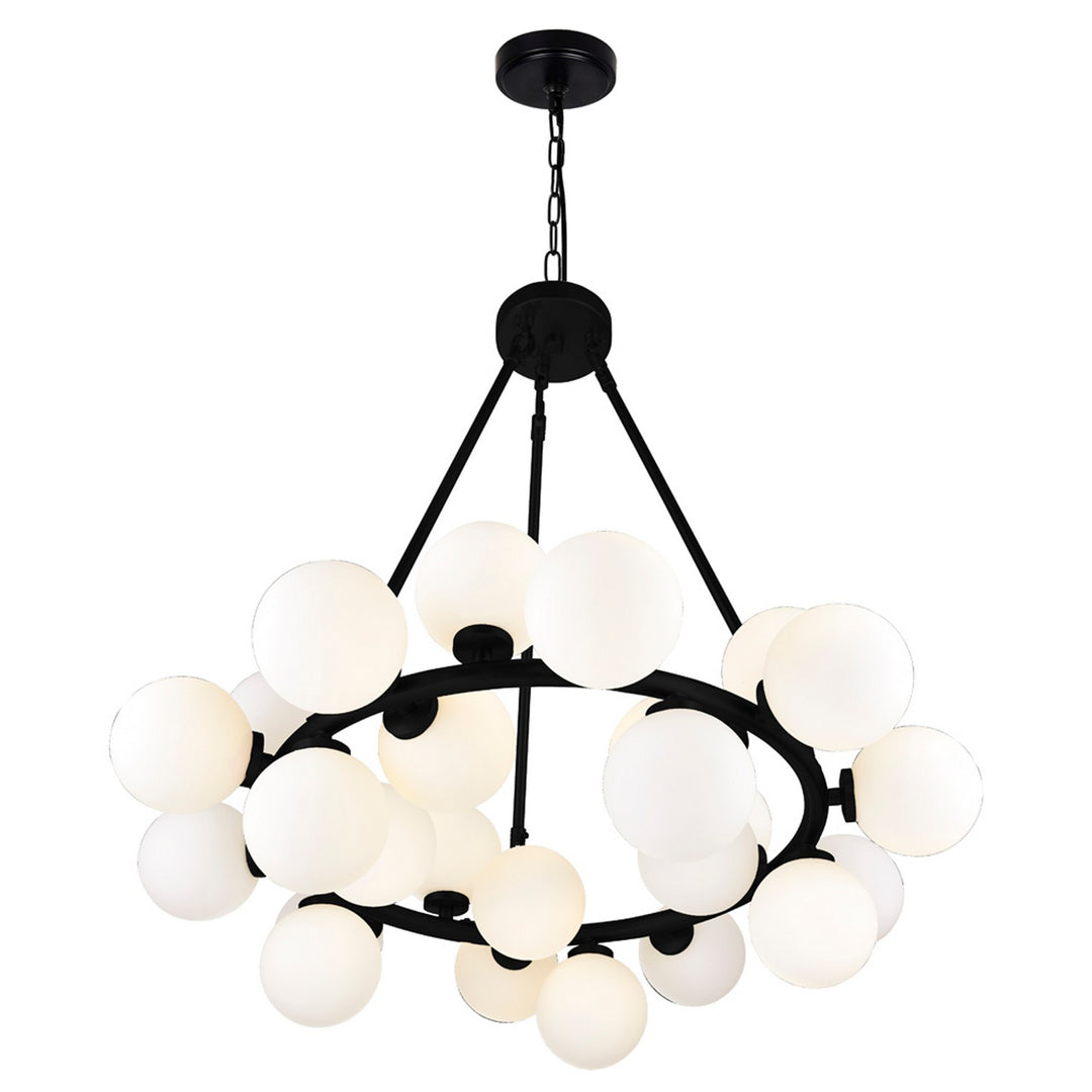 CWI Arya 1020p26-25-101 Chandelier Light - Black