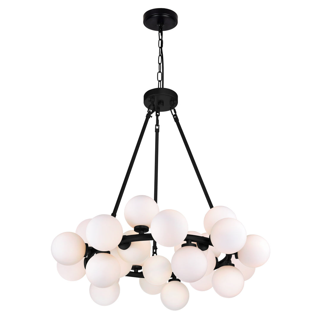 CWI Arya 1020p26-25-101 Chandelier Light - Black