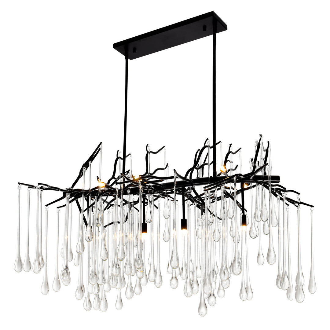 CWI Anita 1094p47-10-101 Pendant Light - Black