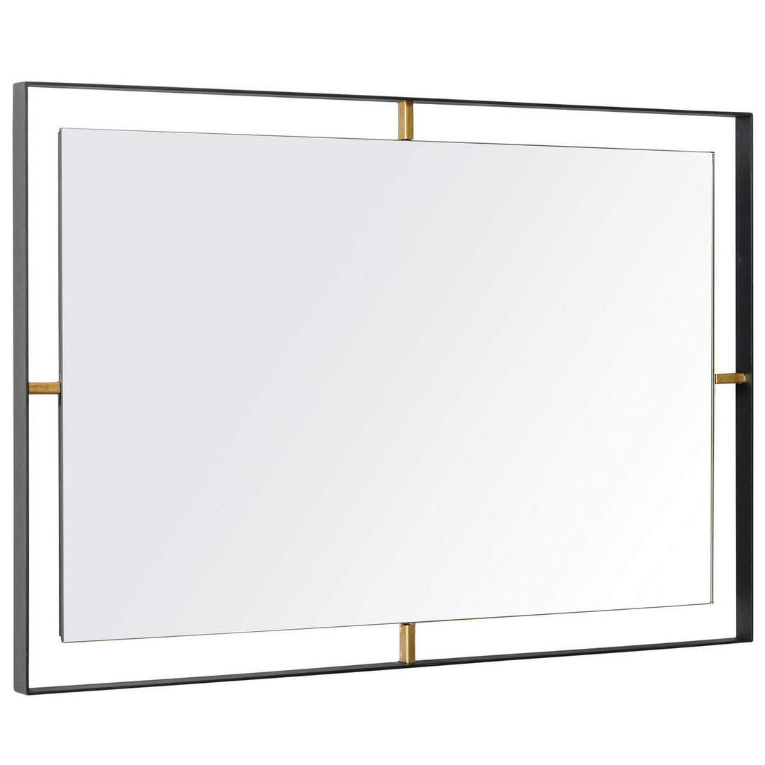 Varaluz Lighting 610030  Varaluz Casa Mirror Matte Black
