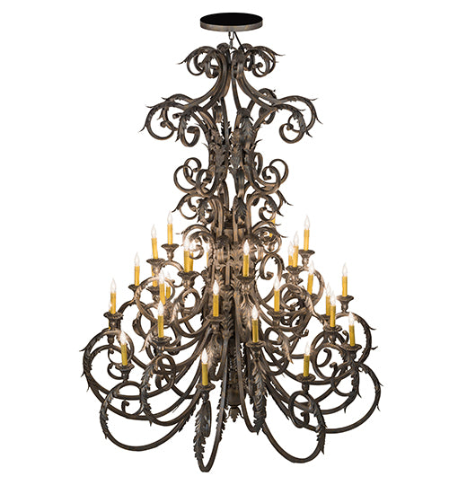 Meyda Tiffany Serratina 116521 Chandelier Light - French Bronzed
