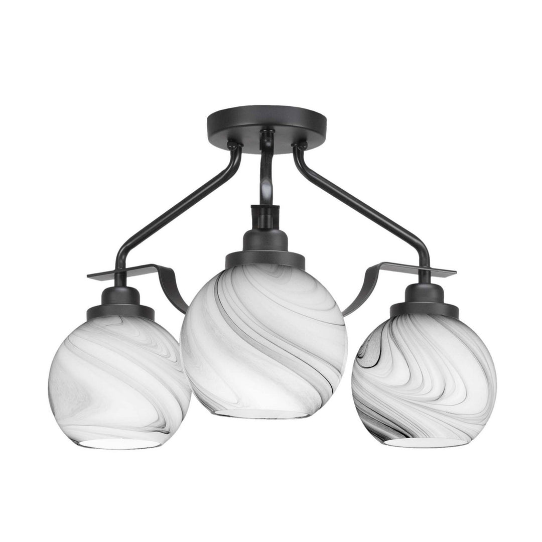 Toltec Odyssey 2607-mb-4109 Ceiling Light - Matte Black
