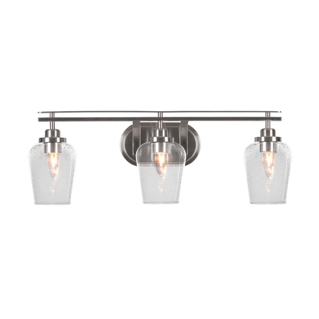 Toltec Odyssey 2613-bn-210 Bath Vanity Light 27 in. wide - Brushed Nickel