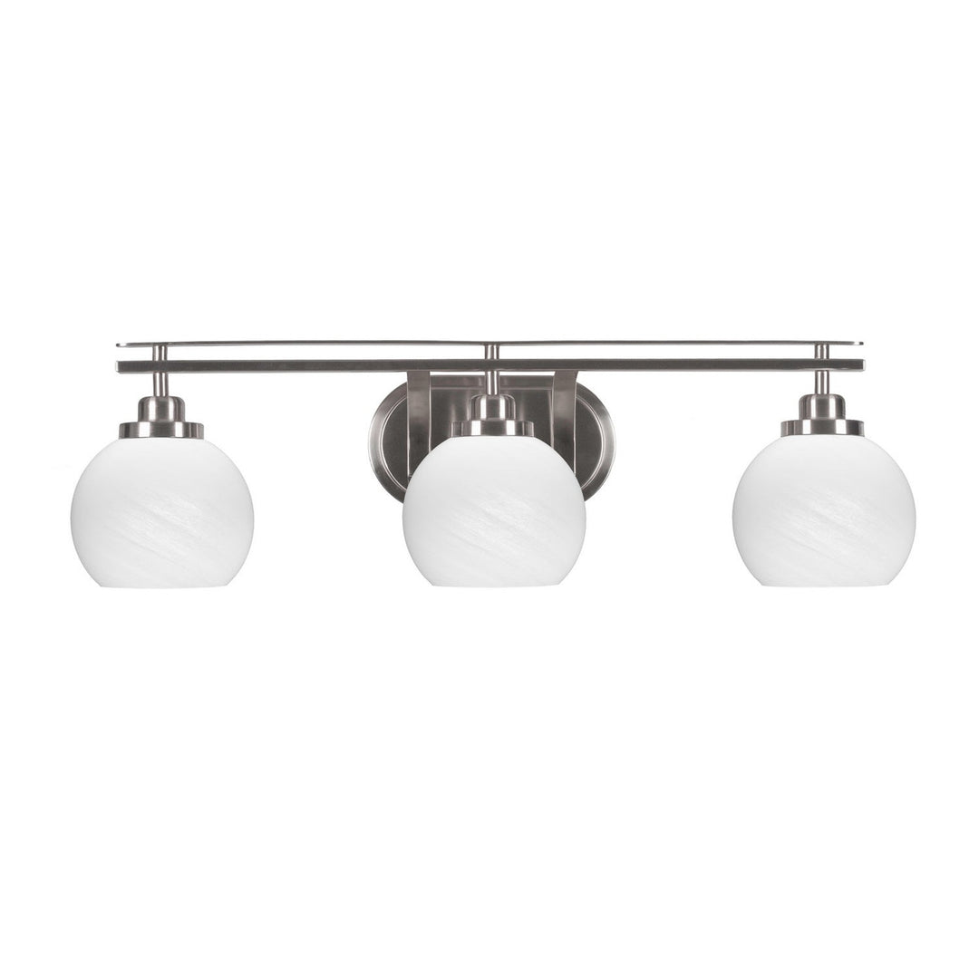 Toltec Odyssey 2613-bn-4101 Bath Vanity Light 28 in. wide - Brushed Nickel