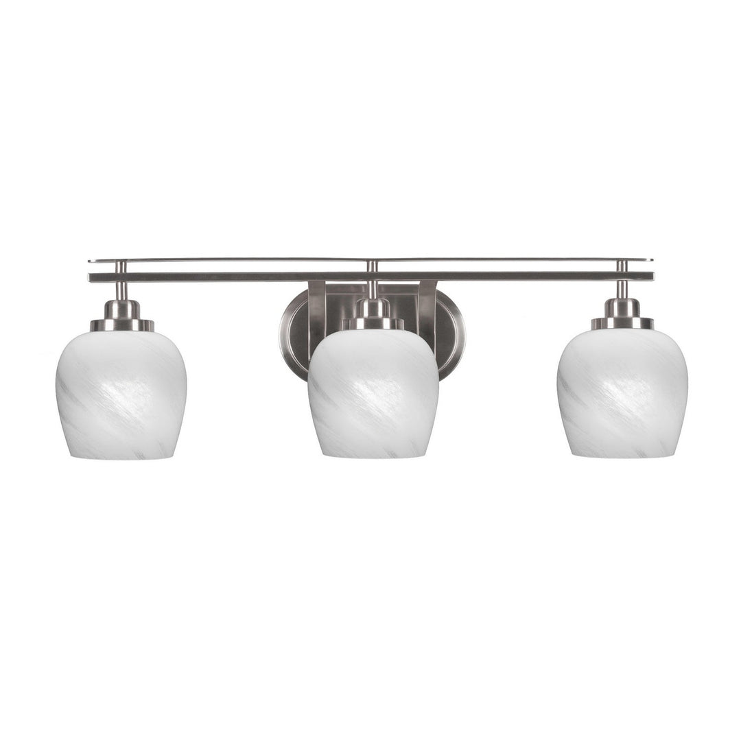 Toltec Odyssey 2613-bn-4811 Bath Vanity Light 28 in. wide - Brushed Nickel