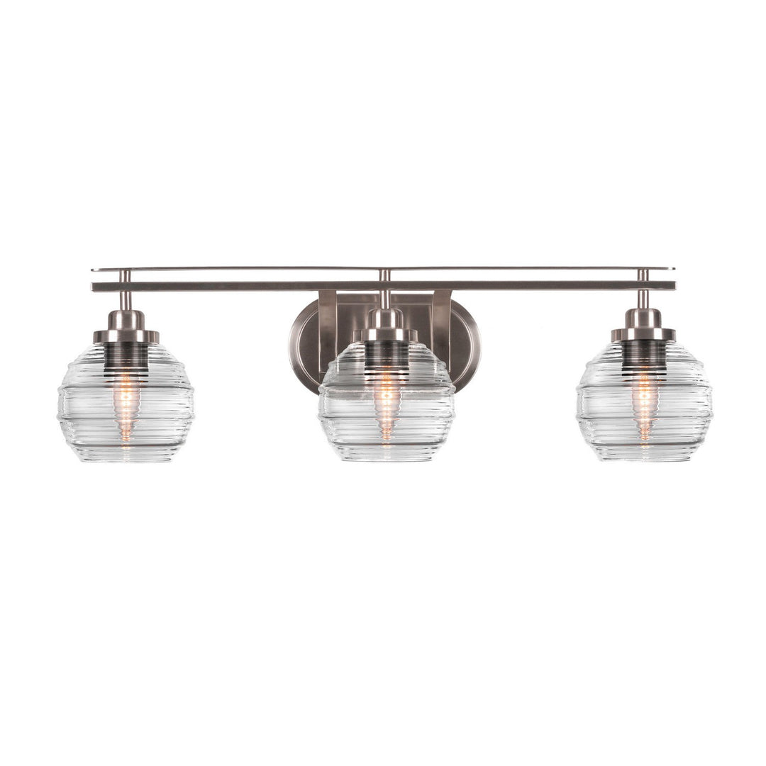 Toltec Odyssey 2613-bn-5110 Bath Vanity Light 28 in. wide - Brushed Nickel