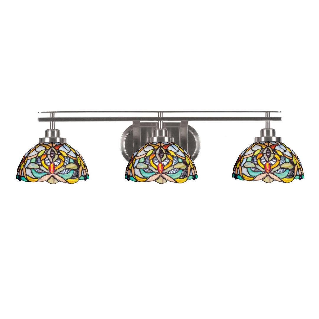 Toltec Odyssey 2613-bn-9905 Bath Vanity Light 30 in. wide - Brushed Nickel