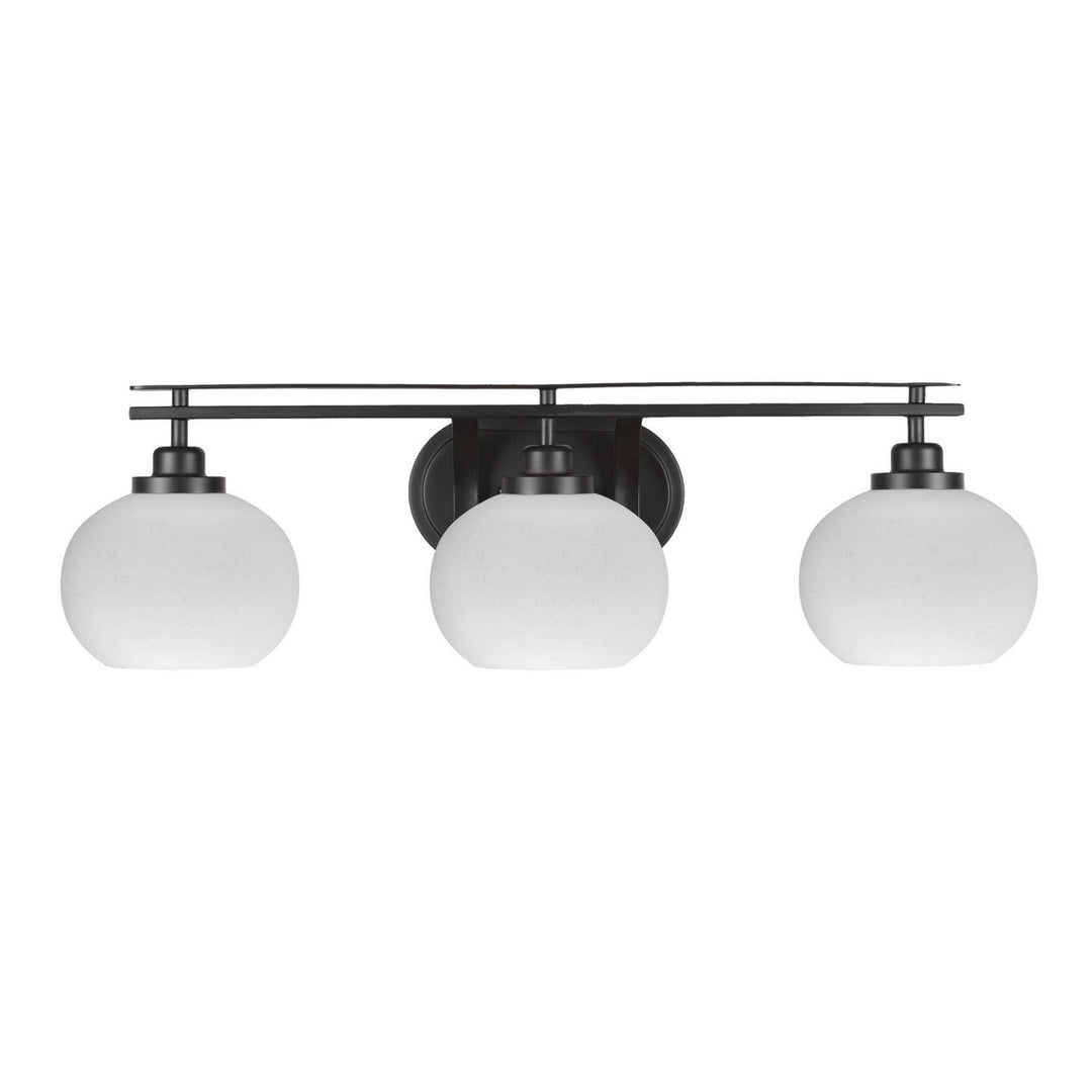 Toltec Odyssey 2613-mb-212 Bath Vanity Light 29 in. wide - Matte Black