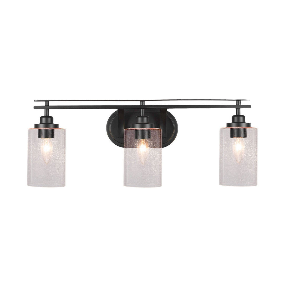 Toltec Odyssey 2613-mb-300 Bath Vanity Light 26 in. wide - Matte Black
