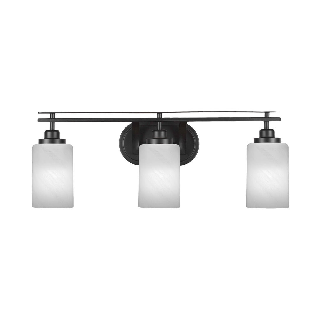 Toltec Odyssey 2613-mb-3001 Bath Vanity Light 26 in. wide - Matte Black