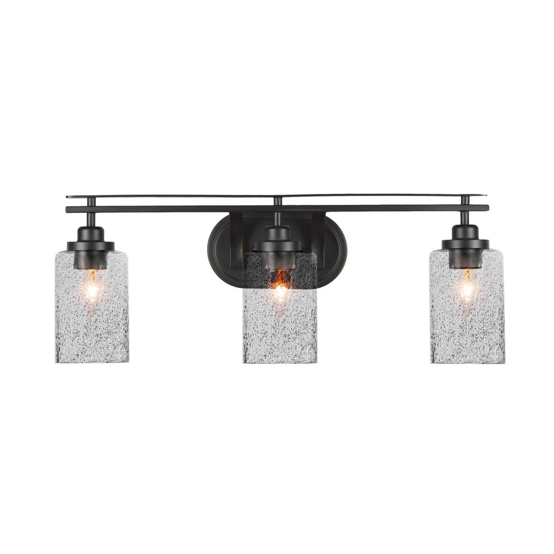 Toltec Odyssey 2613-mb-3002 Bath Vanity Light 26 in. wide - Matte Black