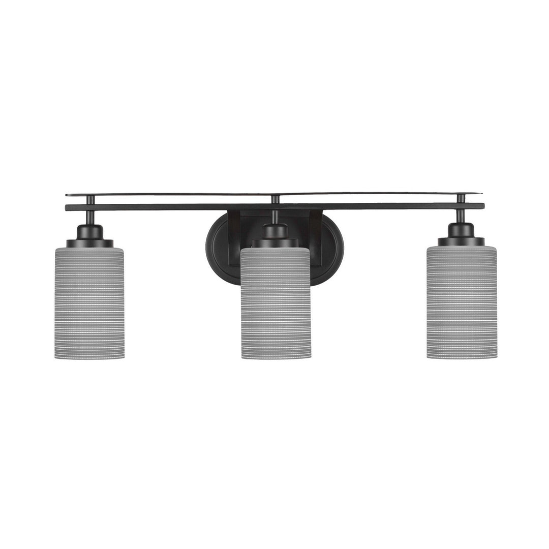 Toltec Odyssey 2613-mb-4062 Bath Vanity Light 26 in. wide - Matte Black