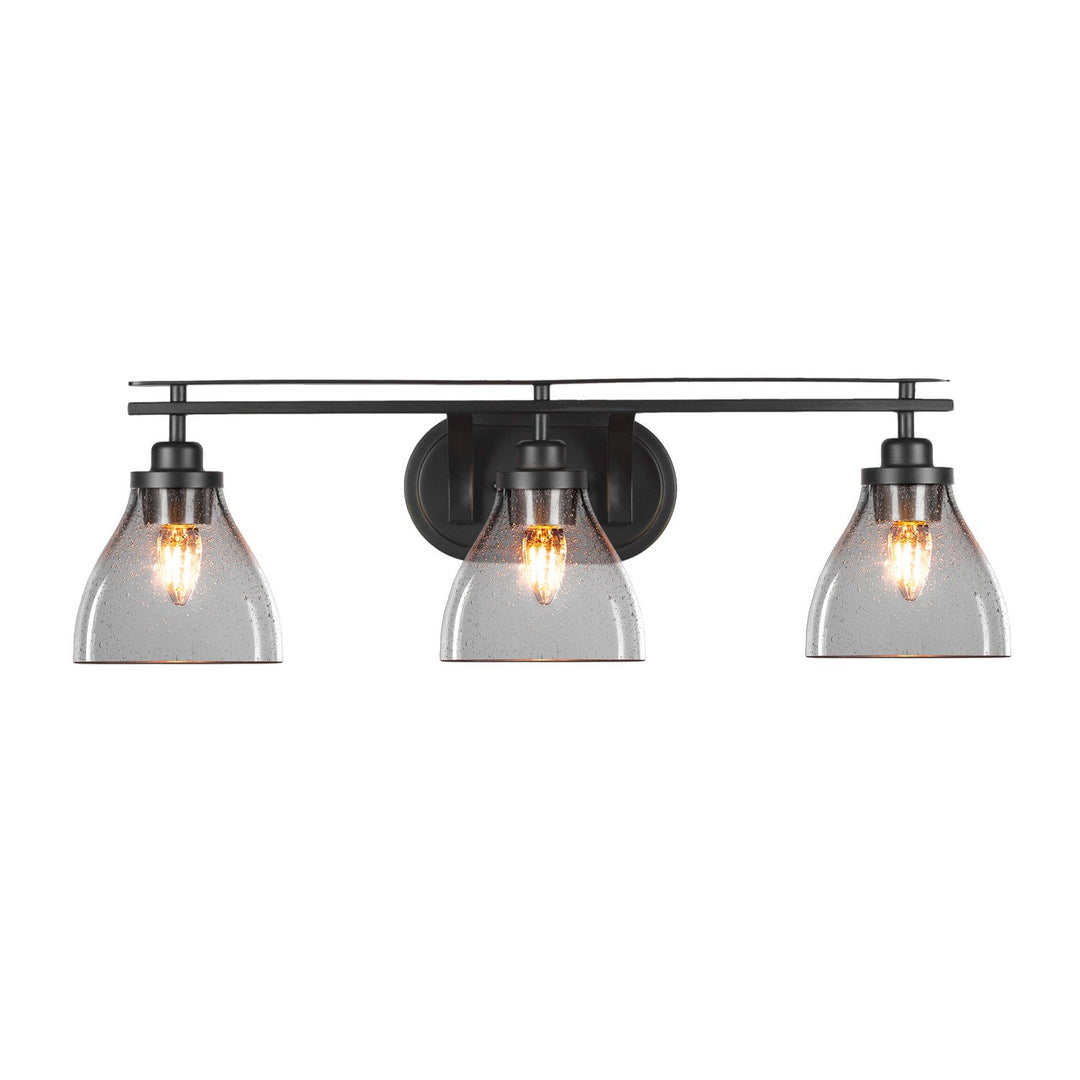 Toltec Odyssey 2613-mb-4760 Bath Vanity Light 29 in. wide - Matte Black