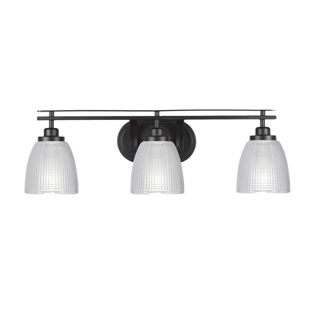 Toltec Odyssey 2613-mb-500 Bath Vanity Light 27 in. wide - Matte Black