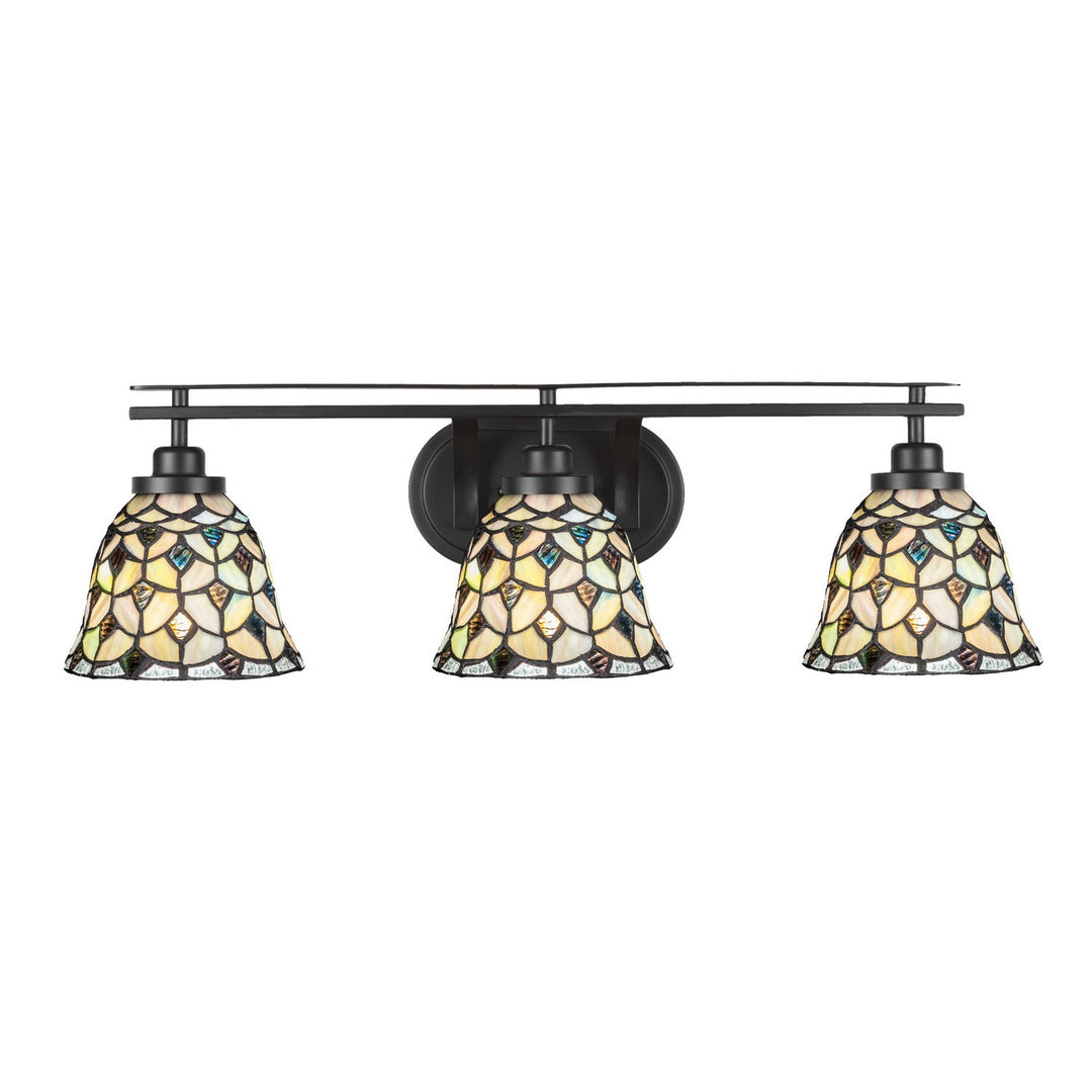 Toltec Odyssey 2613-mb-9965 Bath Vanity Light 29 in. wide - Matte Black