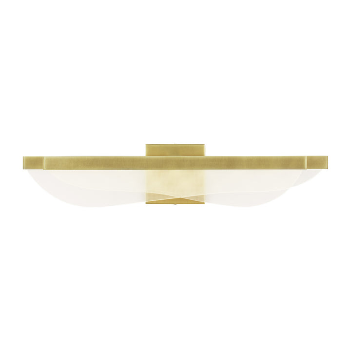Visual Comfort Modern Nyra 700BCNYR25BR-LED930 Bath Vanity Light 5 in. wide - Plated Brass