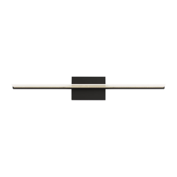 Visual Comfort Modern Span 700BCSPANB3B-LED930 Bath Vanity Light 6 in. wide - Nightshade Black