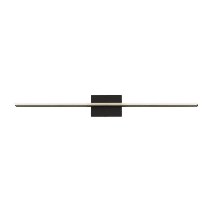 Visual Comfort Modern Span 700BCSPANB4B-LED930 Bath Vanity Light 6 in. wide - Nightshade Black