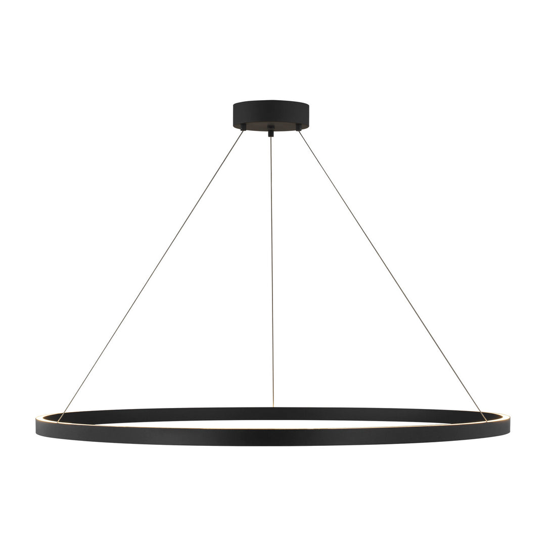Visual Comfort Modern Fiama 700FIA48B-LED930 Pendant Light - Matte Black