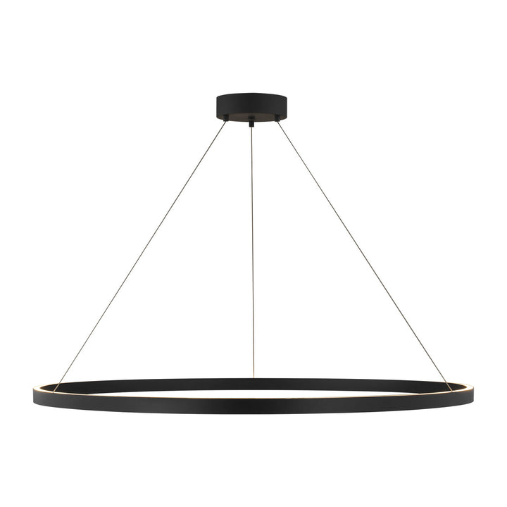 Visual Comfort Modern Fiama 700FIA48B-LED930 Pendant Light - Matte Black