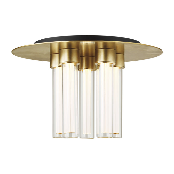 Visual Comfort Modern Kola 700FMKLA13NB-LED927-277 Ceiling Light - Natural Brass