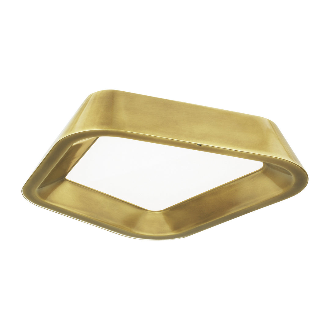 Visual Comfort Modern Rhonan 700FMRHNSBR-LED930 Ceiling Light - Plated Brass