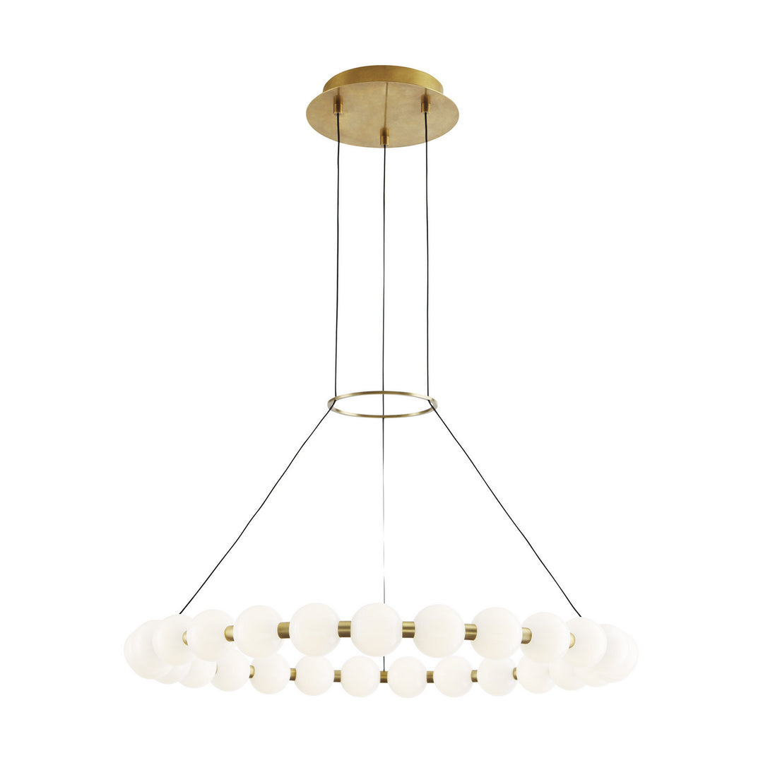 Visual Comfort Modern Orbet 700OBT30NB-LED927 Pendant Light - Natural Brass