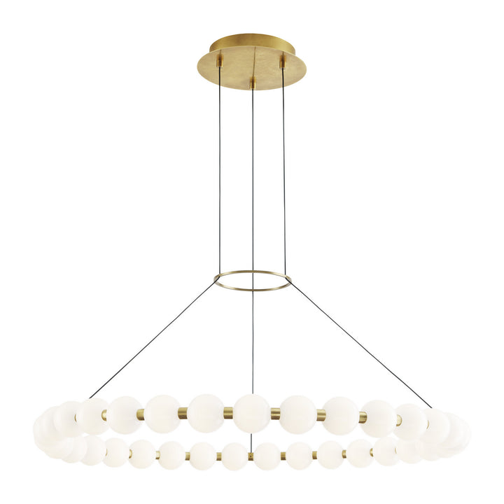 Visual Comfort Modern Orbet 700OBT36NB-LED927 Pendant Light - Natural Brass