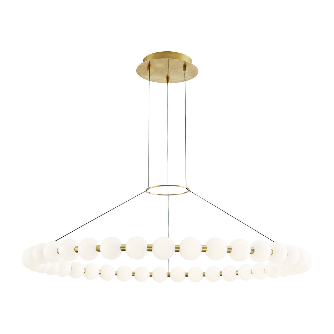 Visual Comfort Modern Orbet 700OBT42NB-LED927 Pendant Light - Natural Brass