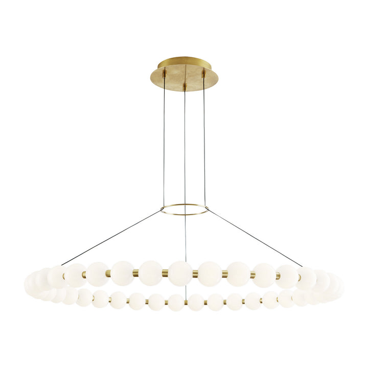 Visual Comfort Modern Orbet 700OBT42NB-LED927 Pendant Light - Natural Brass