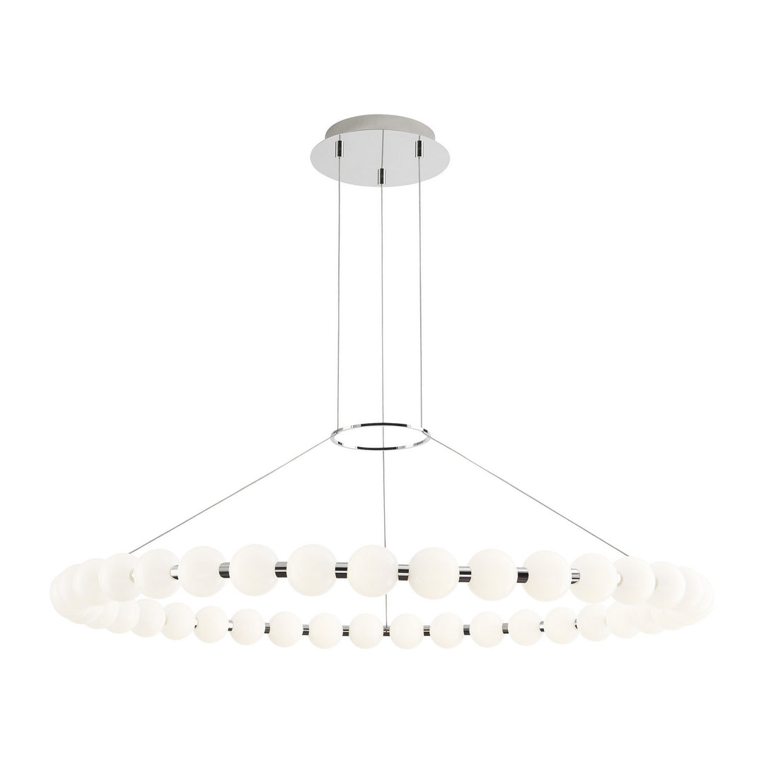 Visual Comfort Modern Orbet 700OBT42N-LED927 Pendant Light - Polished Nickel