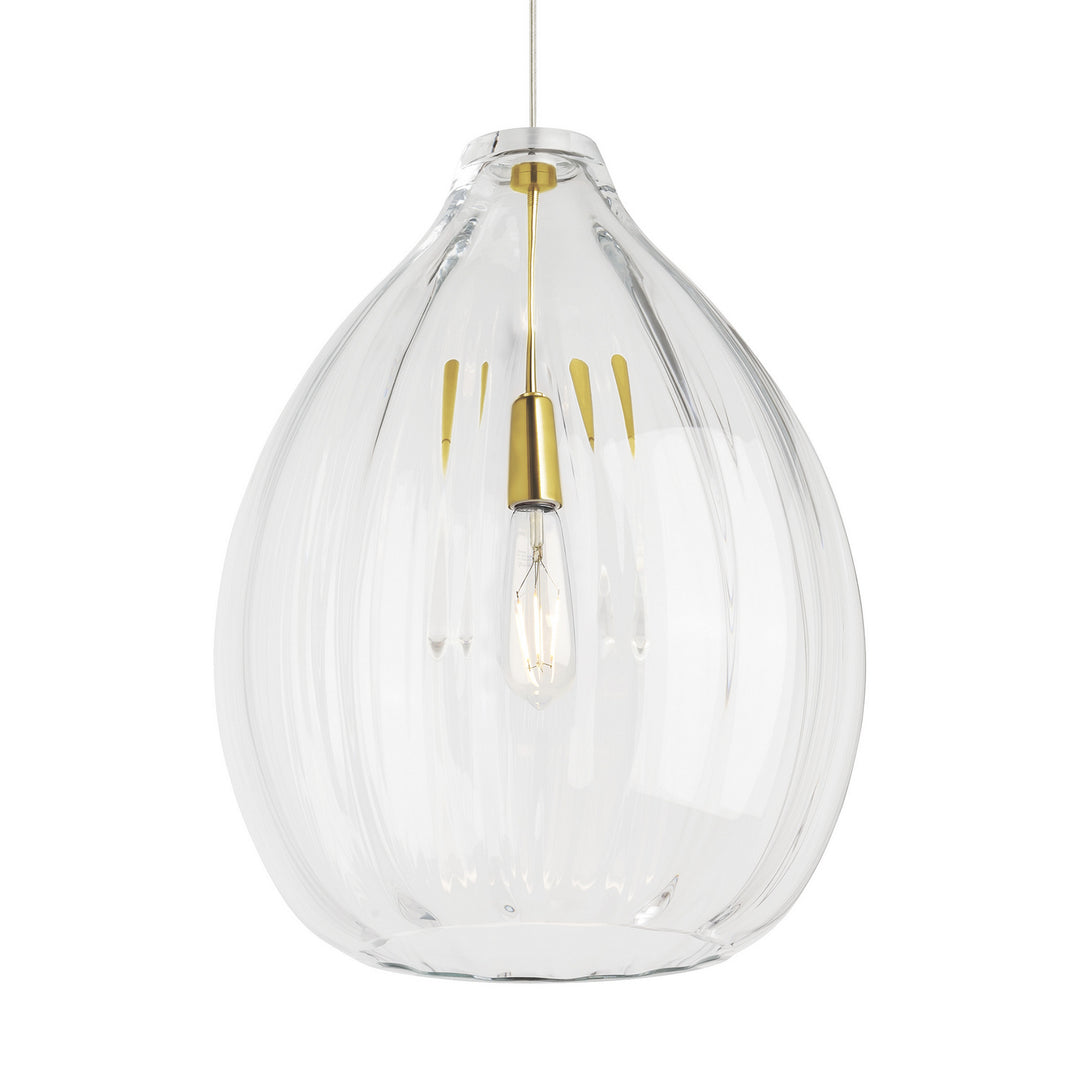 Visual Comfort Modern Harper 700TDHARPCNB Pendant Light - Natural Brass