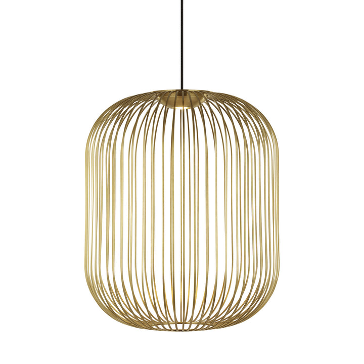 Visual Comfort Modern Kai 700TDKAI2BR-LED930 Pendant Light - Plated Brass