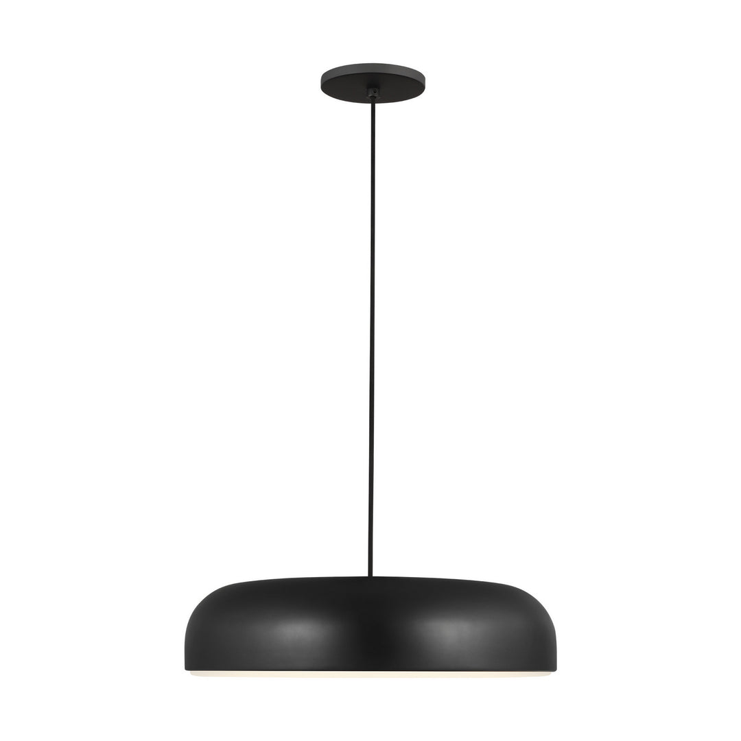 Visual Comfort Modern Kosa 700TDKOSA18B-LED930 Pendant Light - Nightshade Black