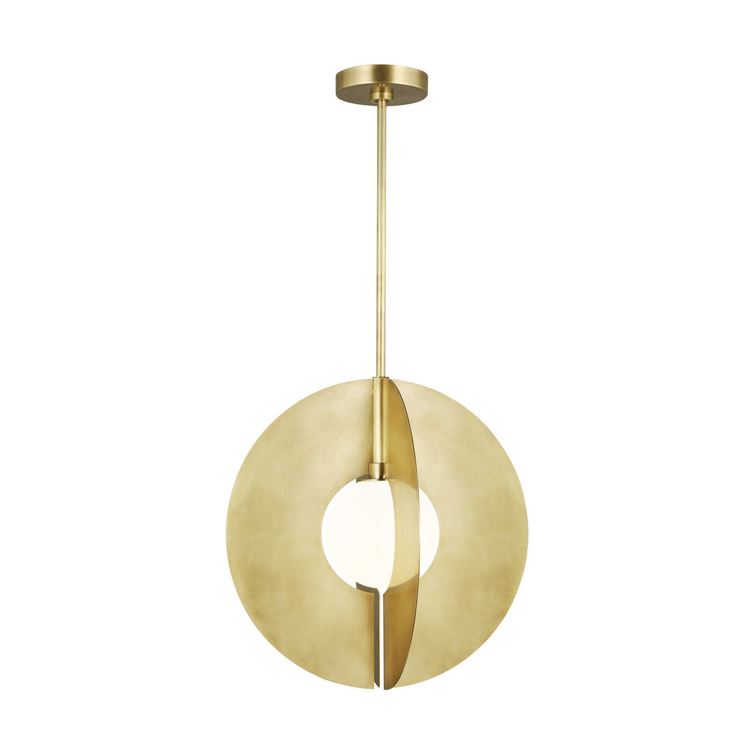 Visual Comfort Modern Orbel 700TDOBLRGNB Pendant Light - Natural Brass
