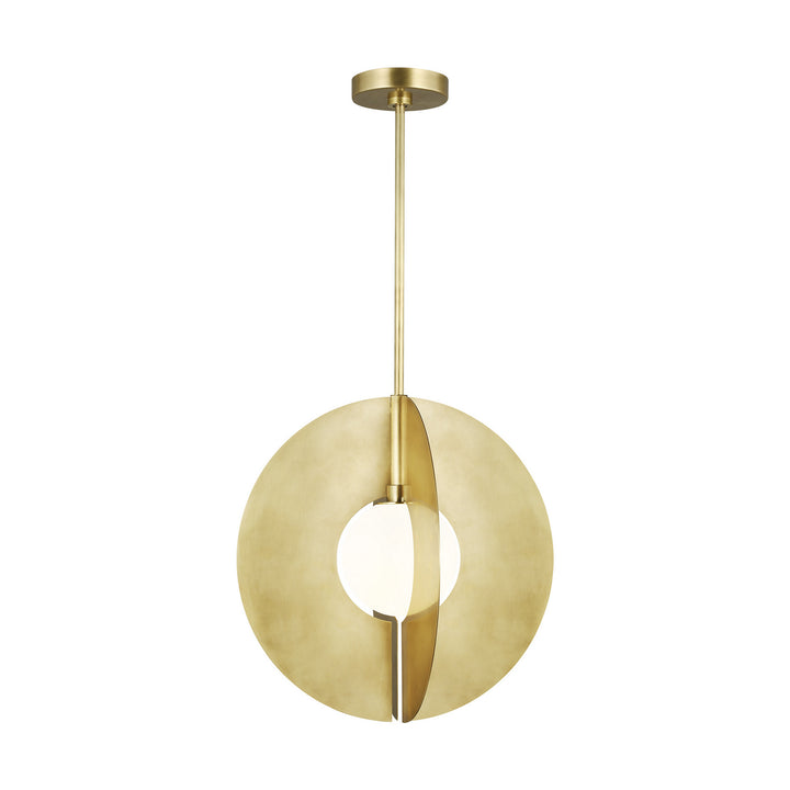 Visual Comfort Modern Orbel 700TDOBLRGNB Pendant Light - Natural Brass